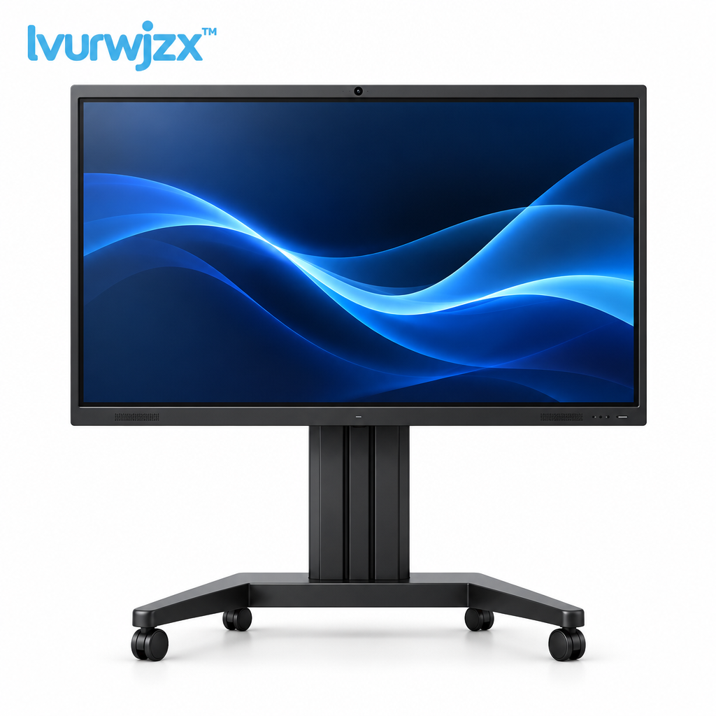 lvurwjzx™ Meeting Display with Floor Stand - White background product image