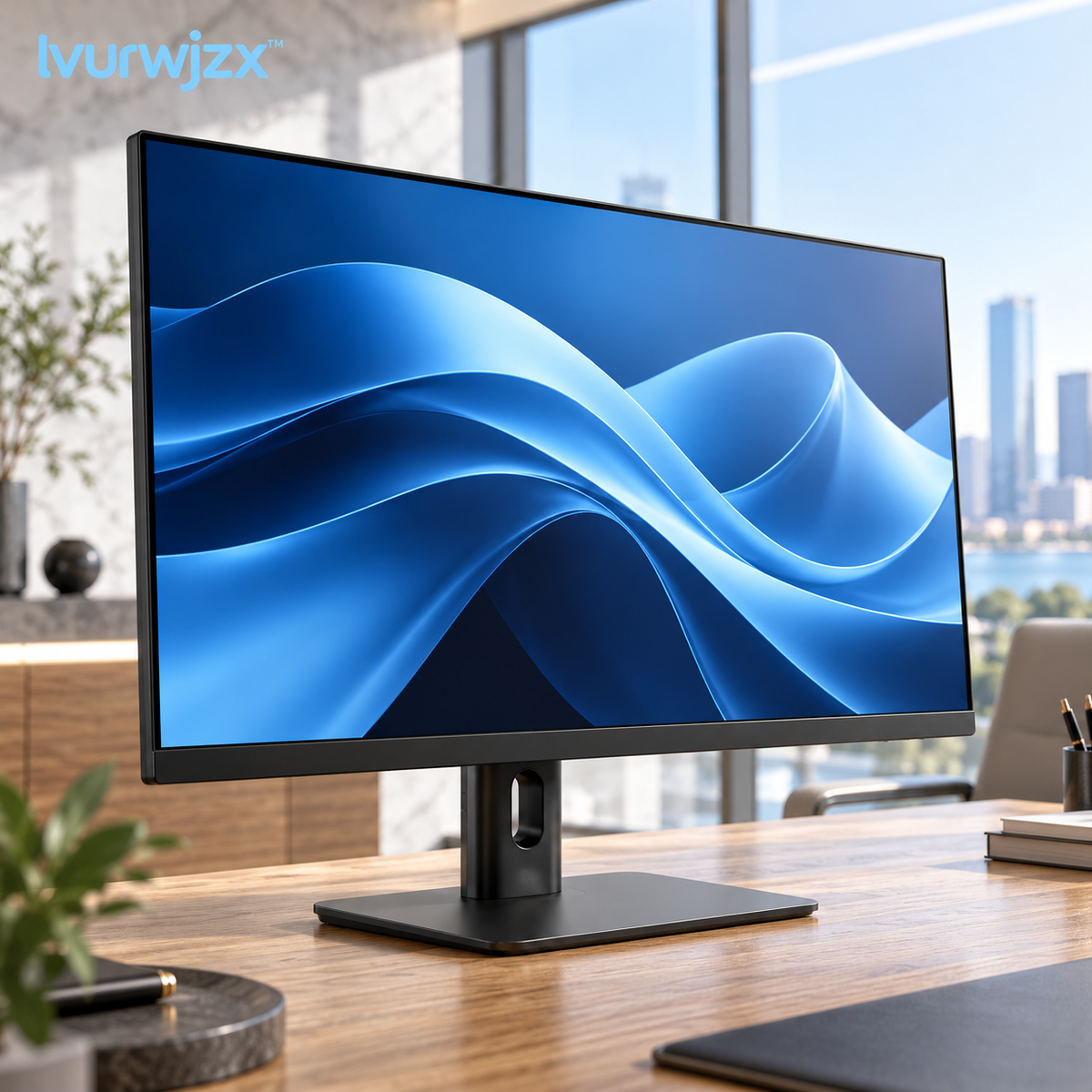 lvurwjzx™ Slim-Bezel Desktop Monitor - Main product image