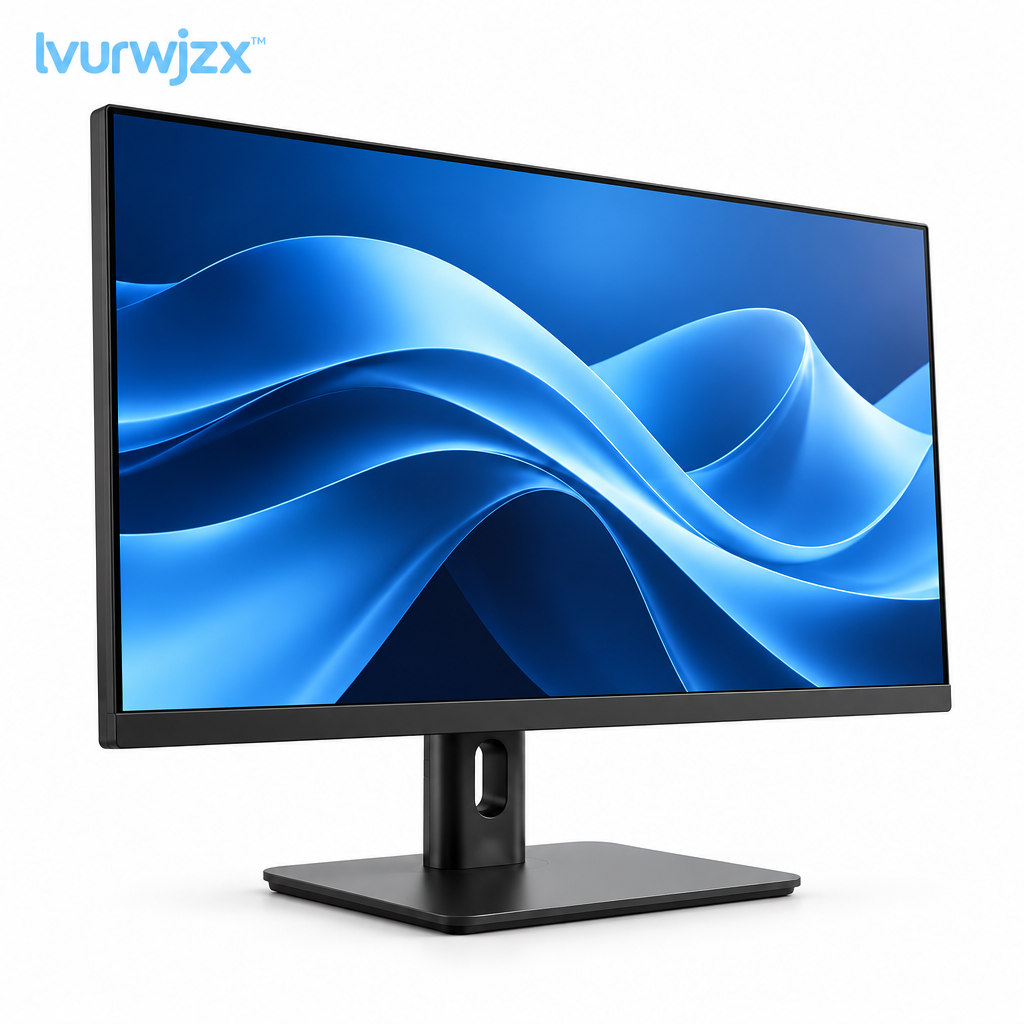 lvurwjzx™ Slim-Bezel Desktop Monitor - White background product image