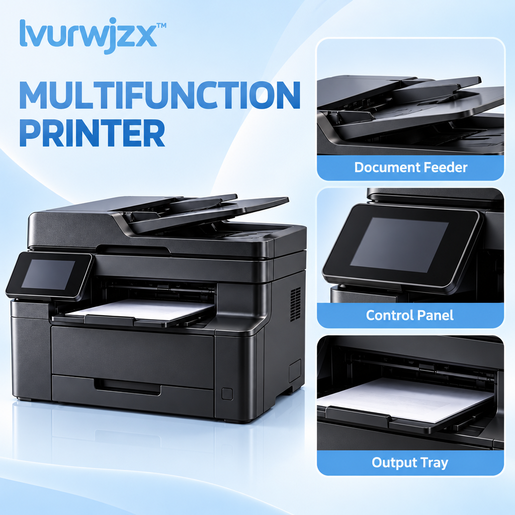 lvurwjzx™ Desktop Multifunction Printer - Product detail image